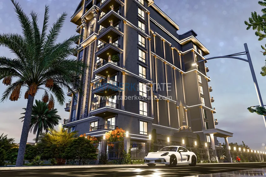 Резиденция в центре Алании на этапе проекта – квартиры по минимальным стартовым ценам 5 