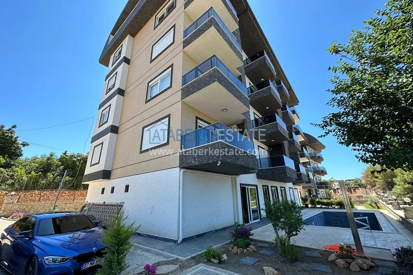 Квартиры с чистовой отделкой напрямую от застройщика в районе Оба, Алания 5 