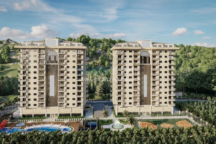 Новый инвестиционный проект на этапе строительства в Махмутларе – Алания 6 