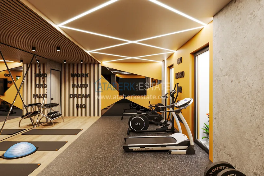 Новый проект роскошной резиденции в престижном районе Алтынташ - Анталья 33 