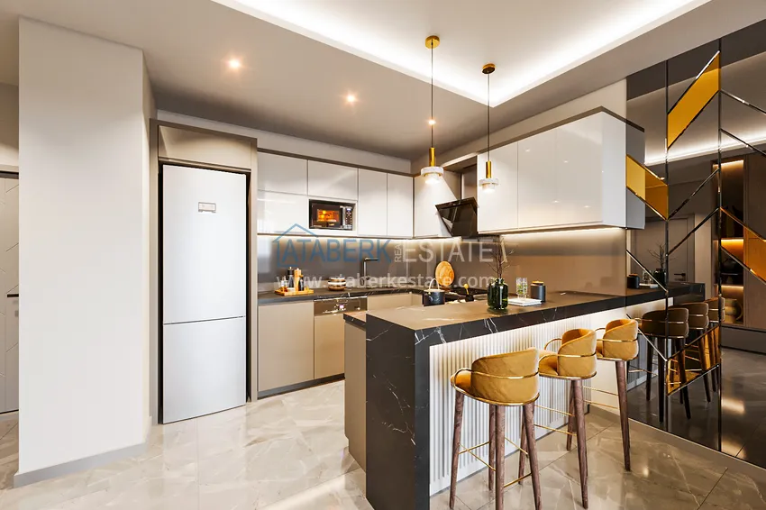 Приобрести Новый проект роскошной резиденции в престижном районе Алтынташ - Анталья 6 