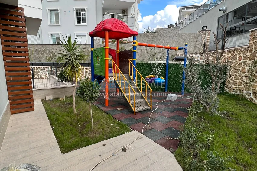 Квартира 1+1 с мебелью в районе, открытом для ВНЖ – Оба, Алания 9 