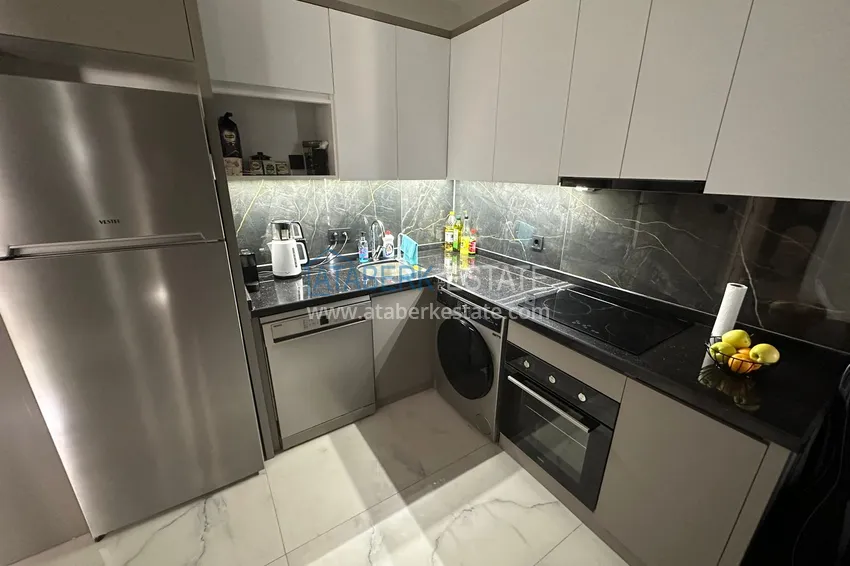 Приобрести Квартира 1+1 с мебелью в районе, открытом для ВНЖ – Оба, Алания 5 