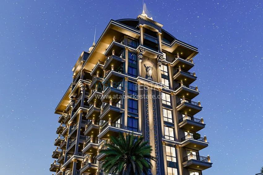 Резиденция в центре Алании на этапе проекта – квартиры по минимальным стартовым ценам 6 