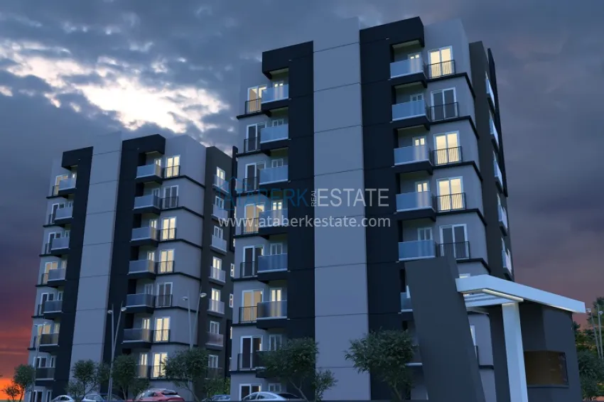 Квартира 2+1 на заключительном этапе строительства Давултепе-Мерсин 6 