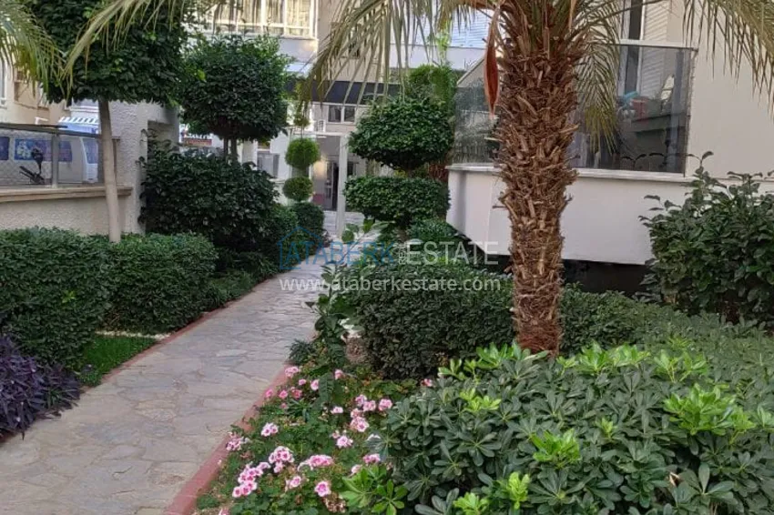 Квартира 2+1 с мебелью и застеклённым балконом, Алания, Оба 7 