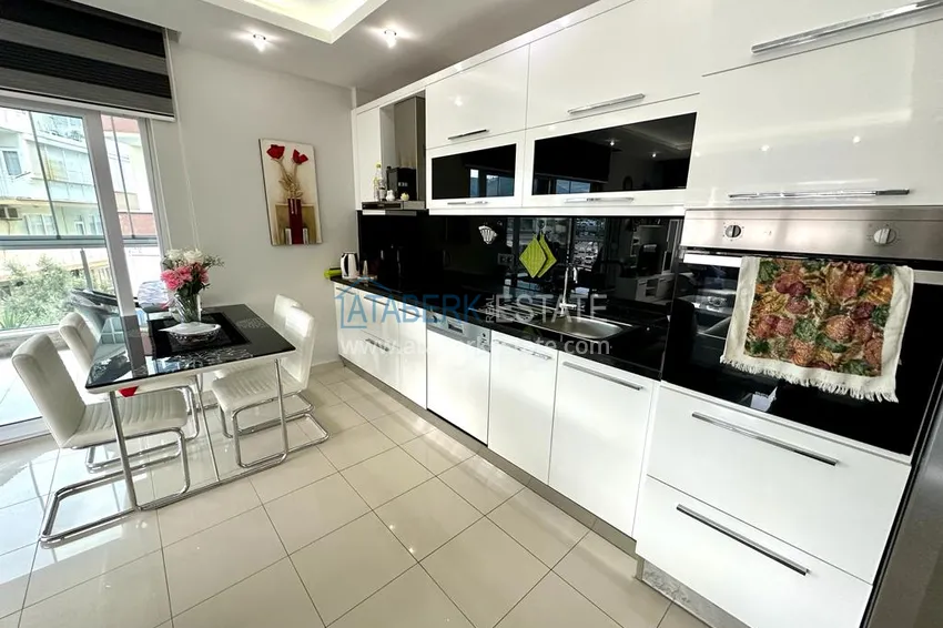 Приобрести Квартира 2+1 с мебелью и застеклённым балконом, Алания, Оба 6 