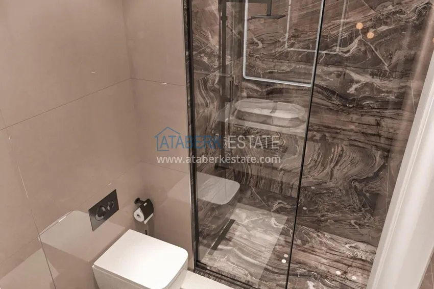 Приобрести Квартира напрямую от инвестора в комплексе на этапе строительства в районе Оба, Алания 7 