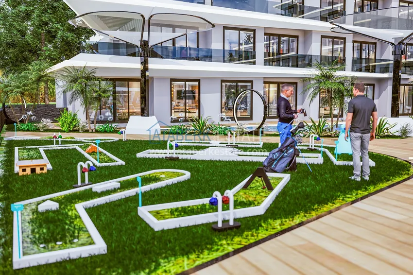 Новый проект роскошной резиденции в престижном районе Алтынташ - Анталья 6 