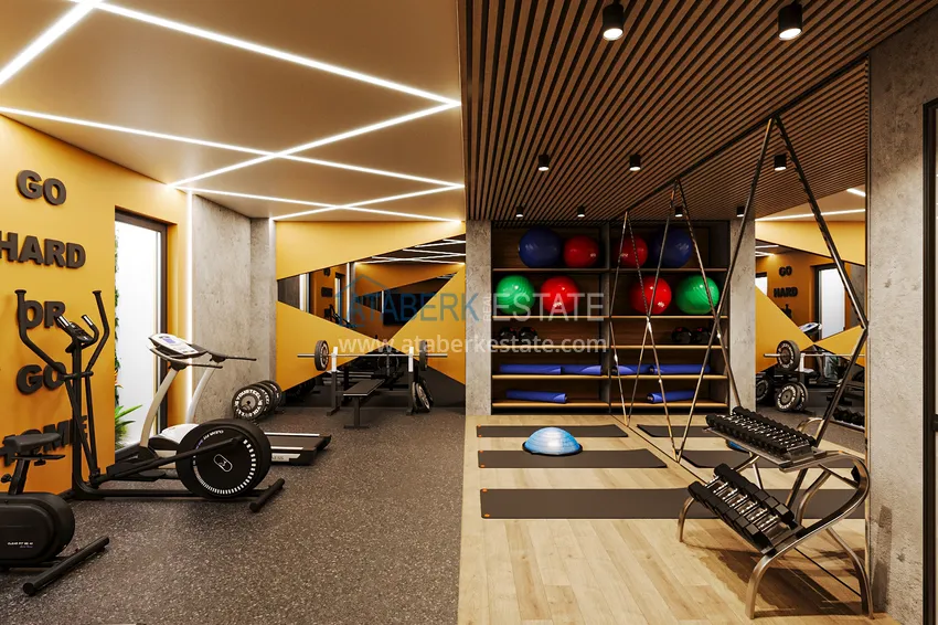 Новый проект роскошной резиденции в престижном районе Алтынташ - Анталья 34 