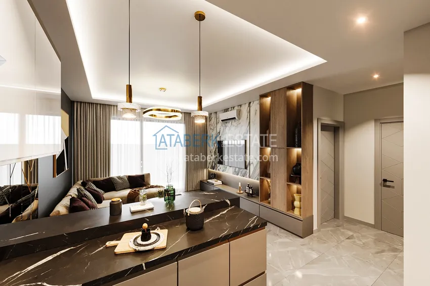 Приобрести Новый проект роскошной резиденции в престижном районе Алтынташ - Анталья 7 