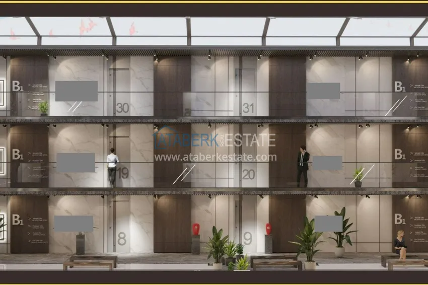 Современный бизнес-центр в активном деловом районе города – Муратпаша 22