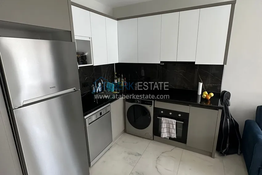 Приобрести Квартира 1+1 с мебелью в районе, открытом для ВНЖ – Оба, Алания 6 