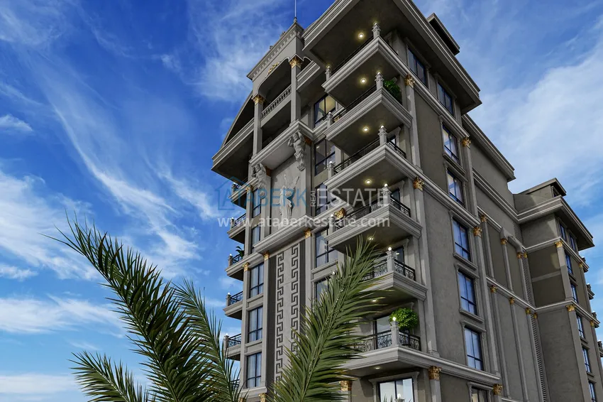 Резиденция в центре Алании на этапе проекта – квартиры по минимальным стартовым ценам 7 