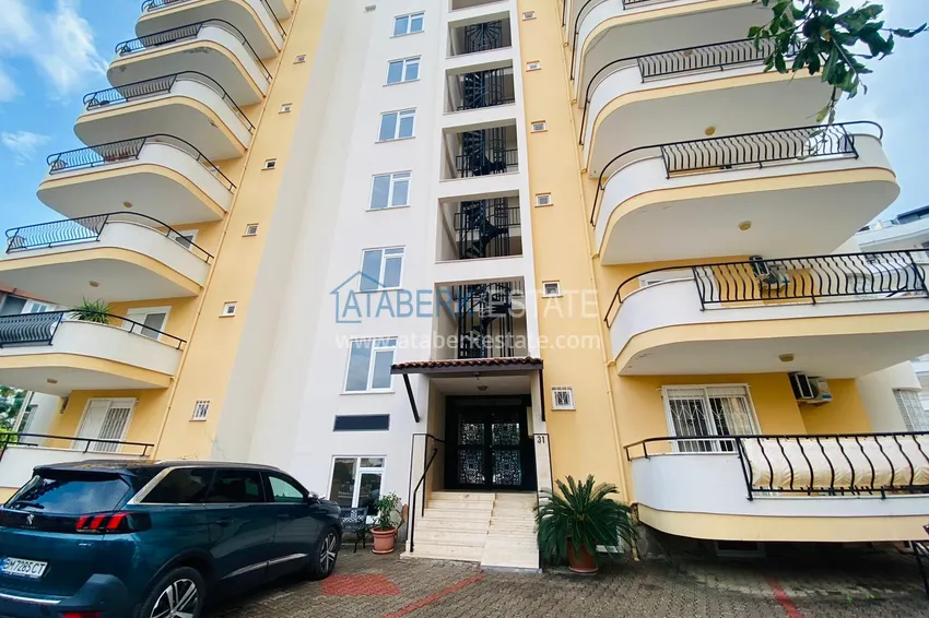 Просторная квартира 2+1 с мебелью от собственника в самом центре района Тосмур 10 