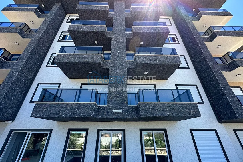 Квартиры с чистовой отделкой напрямую от застройщика в районе Оба, Алания 7 