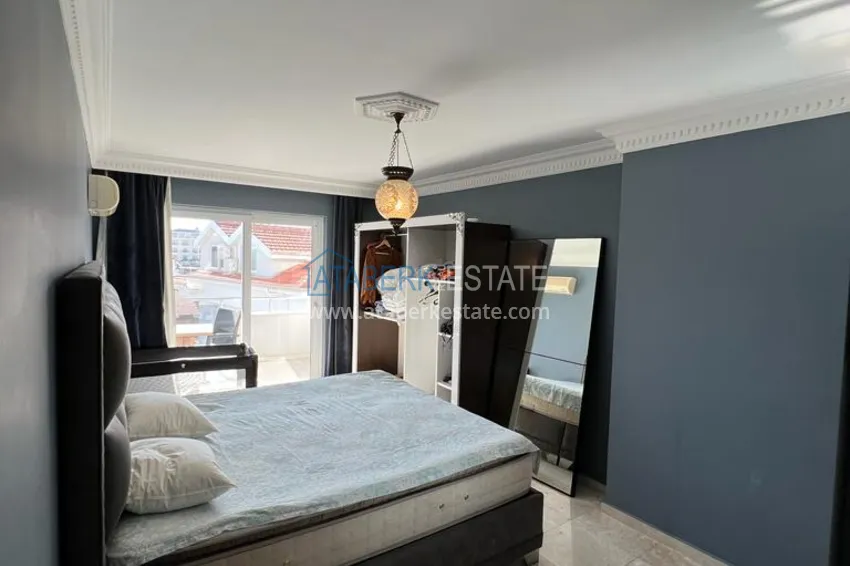 Приобрести Квартира 2+1 с мебелью и видом на море в комплексе с инфраструктурой, район Оба – Алания 7