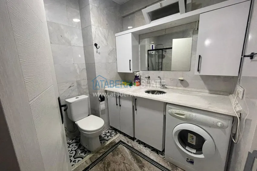 Приобрести Двухкомнатная меблированная квартира рядом с морем в европейском районе - Оба 8