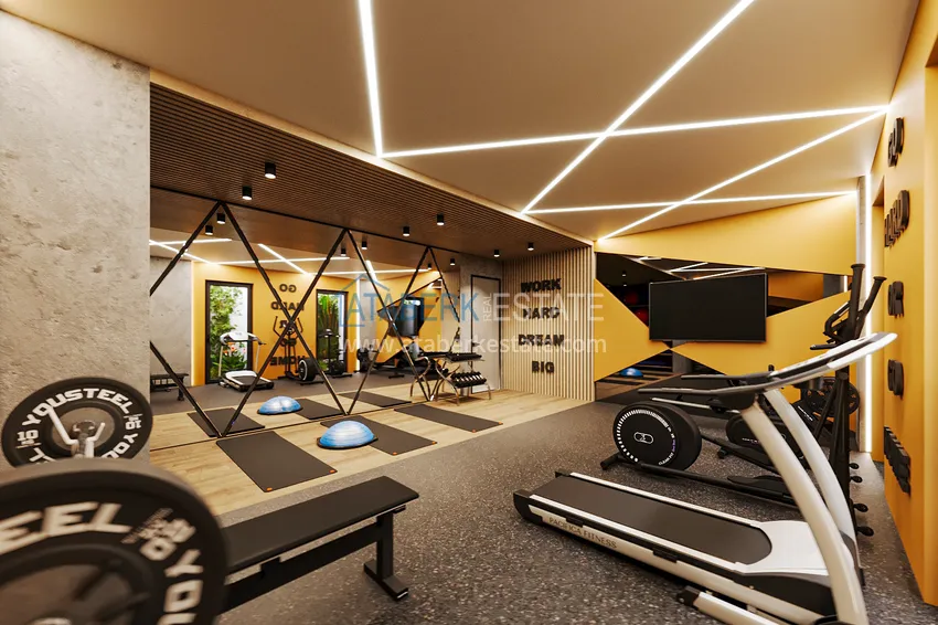 Новый проект роскошной резиденции в престижном районе Алтынташ - Анталья 35 