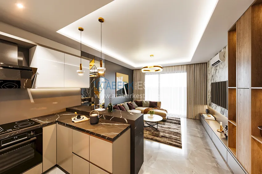 Приобрести Новый проект роскошной резиденции в престижном районе Алтынташ - Анталья 8 