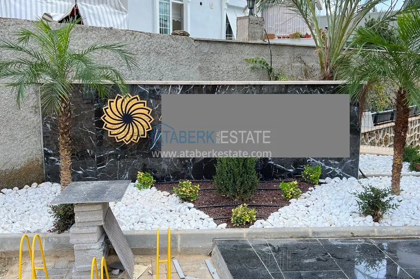 Квартира 1+1 с мебелью в районе, открытом для ВНЖ – Оба, Алания 11 