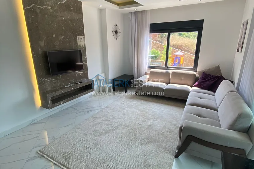 Приобрести Квартира 2+1 «под ключ» в районе Оба в комфортабельном жилом комплексе 7 