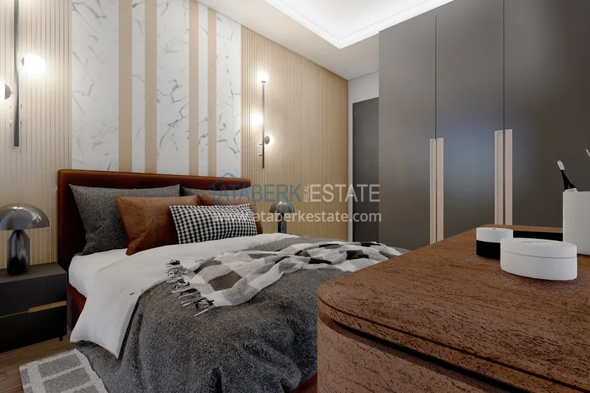 Приобрести Новый проект резиденции в центре Алании – 100 метров от пляжа Кейкубат 12 