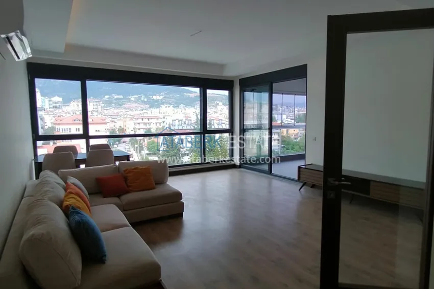 Приобрести Недвижимость под ВНЖ. Трехкомнатная квартира с видом на горы в молодой резиденции в 50 метрах от моря - центр Алании  8 