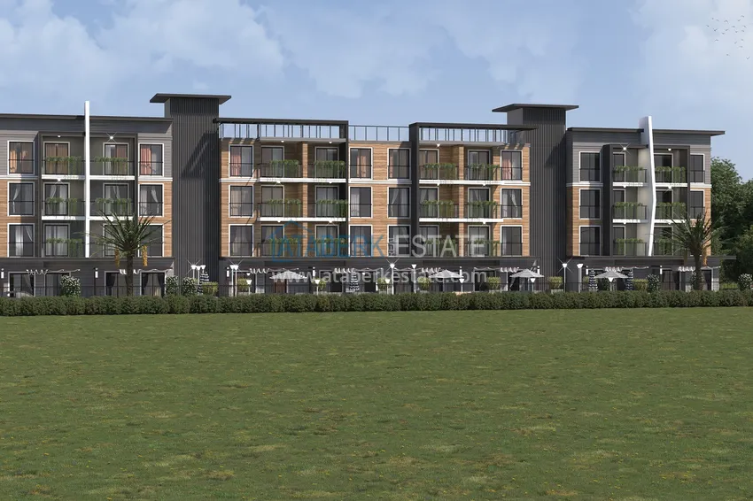 Инвестиционная недвижимость в строящемся комплексе в Анталии, район Алтынташ 7 