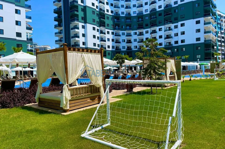 Квартира 1+1 меблированная в комплексе с богатой инфраструктурой, район Махмутлар – Алания 10 