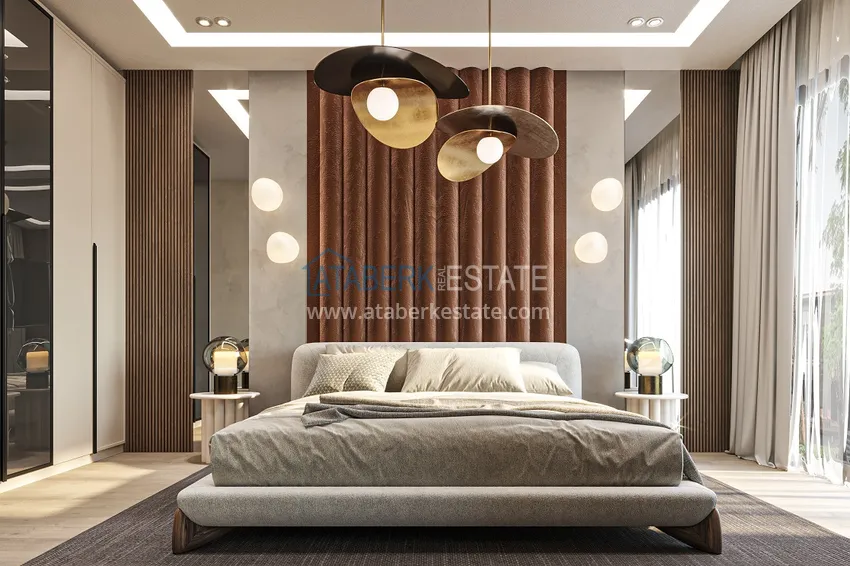 Приобрести Проект реновации! Новый проект Off-plan в центре Алании, район пляжа Клеопатра 8 