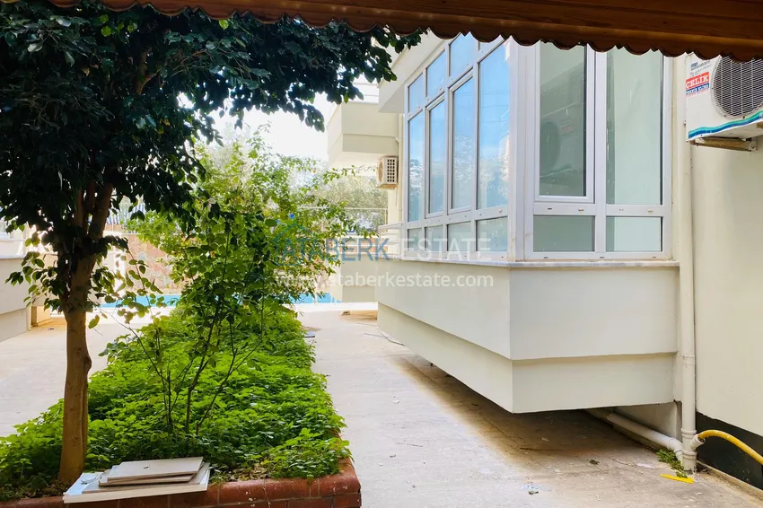 Аренда двухкомнатной квартиры в центре Алании с видом на горы №17 8 