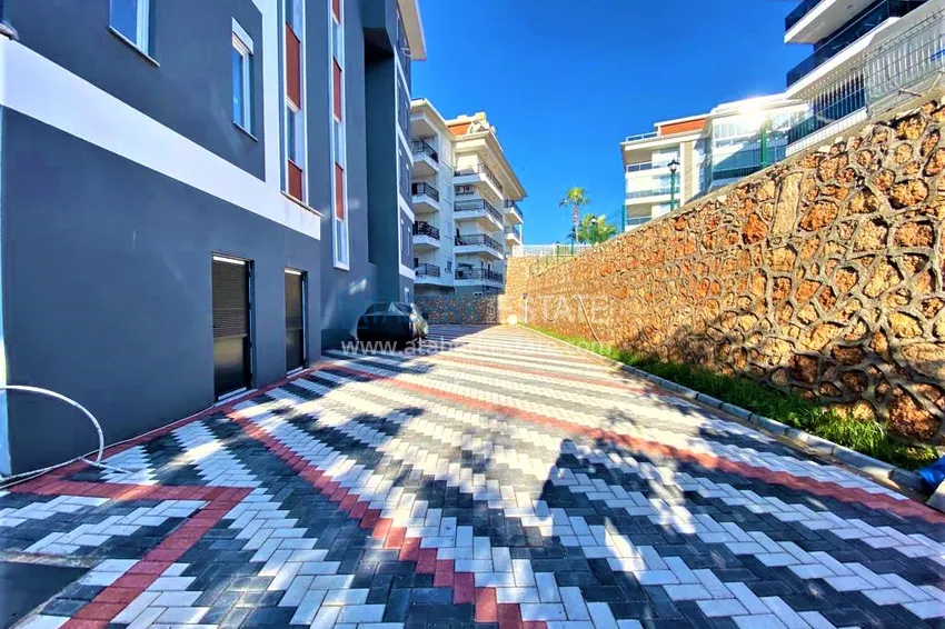 Пентхаус-дуплекс 3+1 с мебелью в европейском малоэтажном районе Алании, Оба 9 