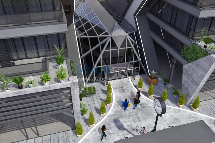 Современный бизнес-центр в активном деловом районе города – Муратпаша 13