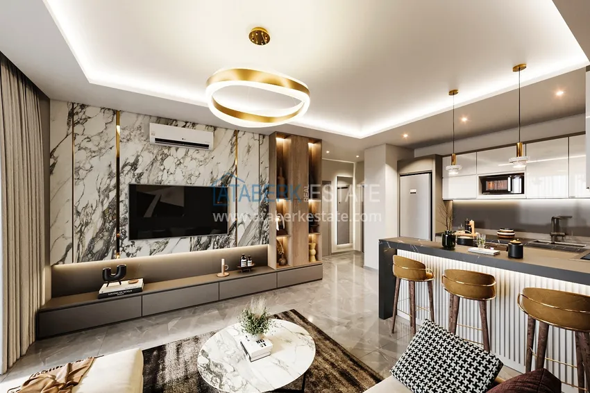 Приобрести Новый проект роскошной резиденции в престижном районе Алтынташ - Анталья 9 