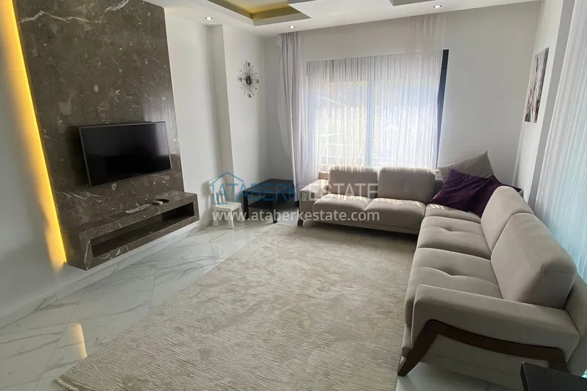 Приобрести Квартира 2+1 «под ключ» в районе Оба в комфортабельном жилом комплексе 8 