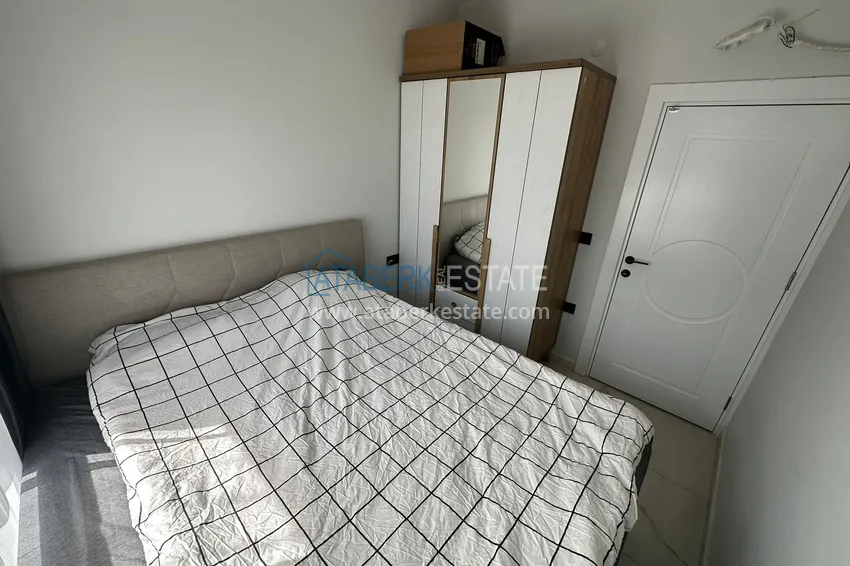 Приобрести Квартира 1+1 с мебелью в районе, открытом для ВНЖ – Оба, Алания 8 