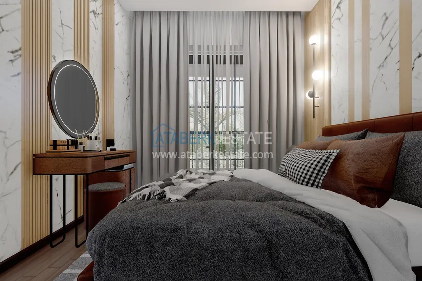 Приобрести Новый проект резиденции в центре Алании – 100 метров от пляжа Кейкубат 13 