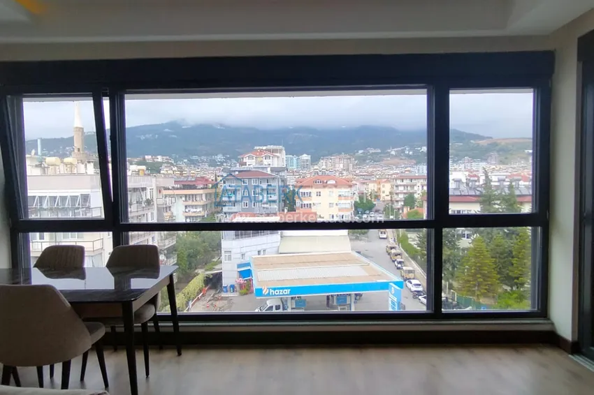 Приобрести Недвижимость под ВНЖ. Трехкомнатная квартира с видом на горы в молодой резиденции в 50 метрах от моря - центр Алании  9 