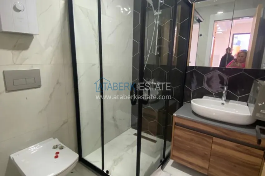 Приобрести Двухкомнатные квартиры в Алании, район Авсаллар 12 