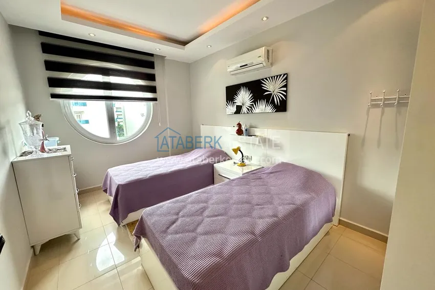 Приобрести Квартира 2+1 с мебелью и застеклённым балконом, Алания, Оба 9 