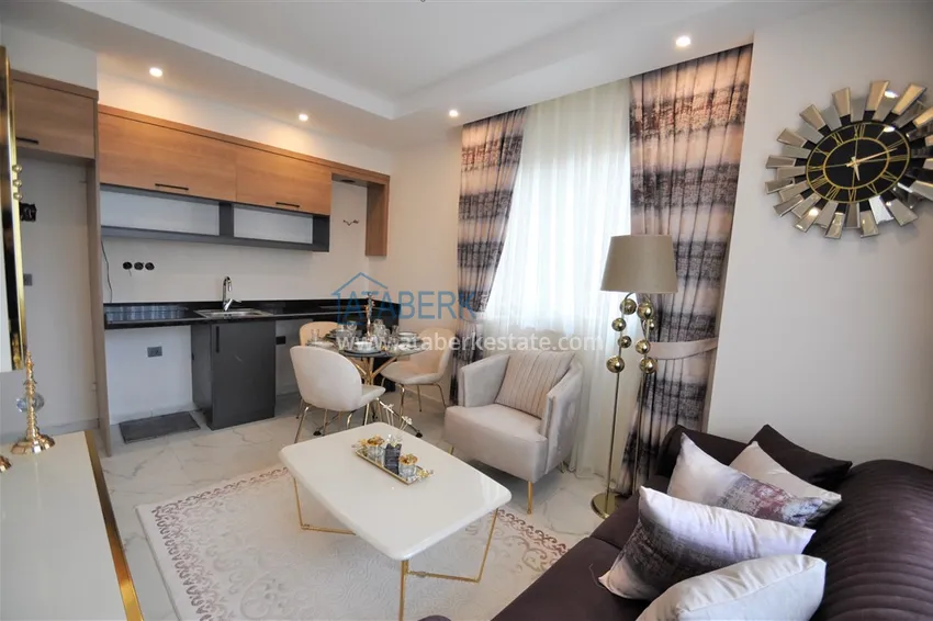 Приобрести Квартиры и пентхаусы в районе Махмутлар в роскошном комплексе сегмента класса- люкс 21 