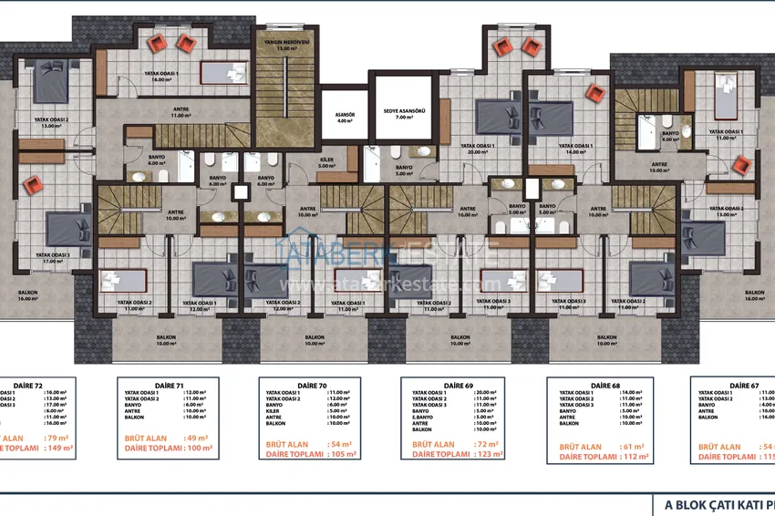 Купить дешево Квартиры и пентхаусы в районе Махмутлар в роскошном комплексе сегмента класса- люкс 2 