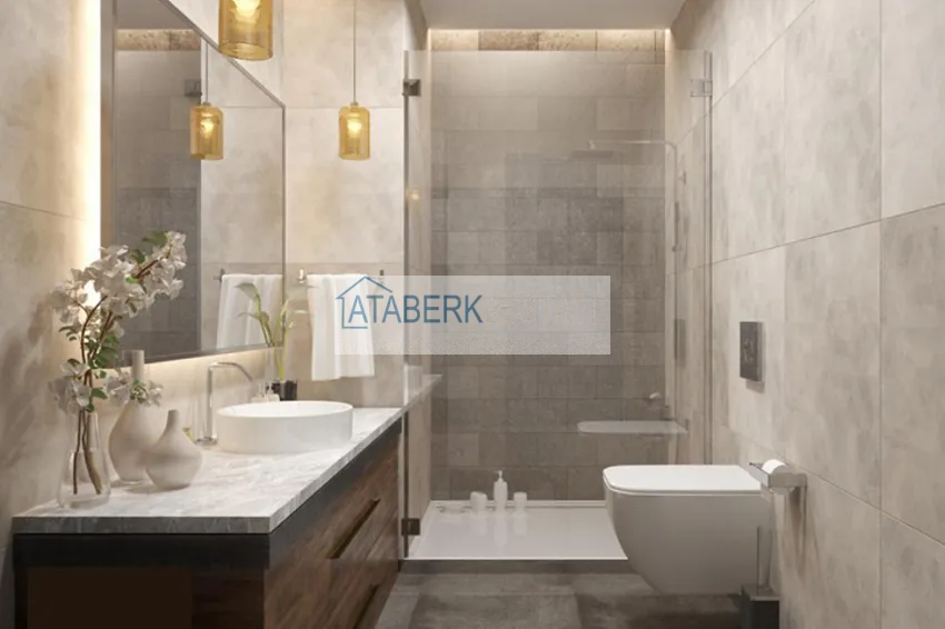 Приобрести Квартира 5+1 в жилом комплексе на стадии строительства Мезитли-Мерсин 34 