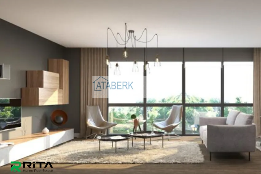 Приобрести Квартира 5+1 в жилом комплексе на стадии строительства Мезитли-Мерсин 33 