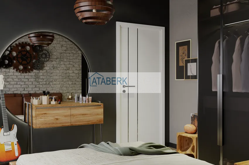 Приобрести Новый малоэтажный жилой комплекс на завершающем этапе строительства – Алания, район Оба 5 