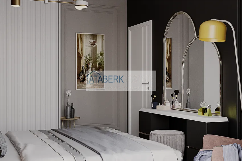 Приобрести Новый малоэтажный жилой комплекс на завершающем этапе строительства – Алания, район Оба 8 