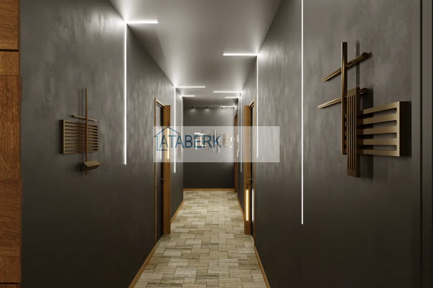 Новый малоэтажный жилой комплекс на завершающем этапе строительства – Алания, район Оба 29 