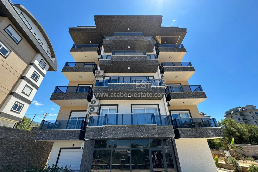 Квартиры с чистовой отделкой напрямую от застройщика в районе Оба, Алания 11 