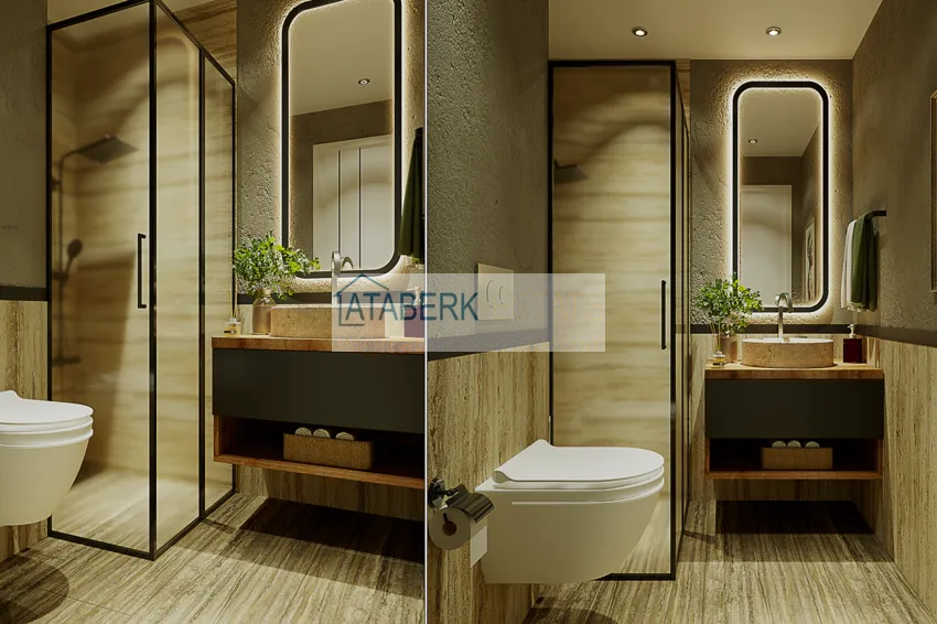 Приобрести Новый малоэтажный жилой комплекс на завершающем этапе строительства – Алания, район Оба 11 